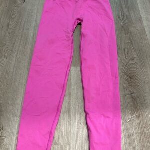 PINK Victoria's Secret Hot Pink Leggings Full-Length Performance